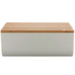 Alessi Mattina breadbox, grey