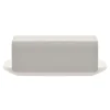 Alessi Mattina butter dish, grey