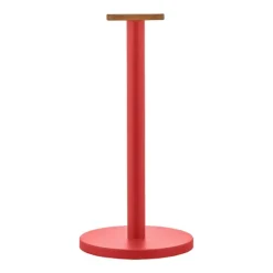 Alessi Mattina kitchen roll holder, red
