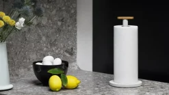 Alessi Mattina kitchen roll holder, grey