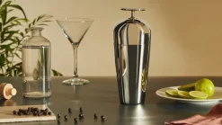 Alessi Parisienne shaker, stainless stell