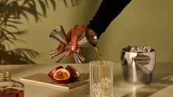 Alessi Quadri Combo jigger, stainless steel