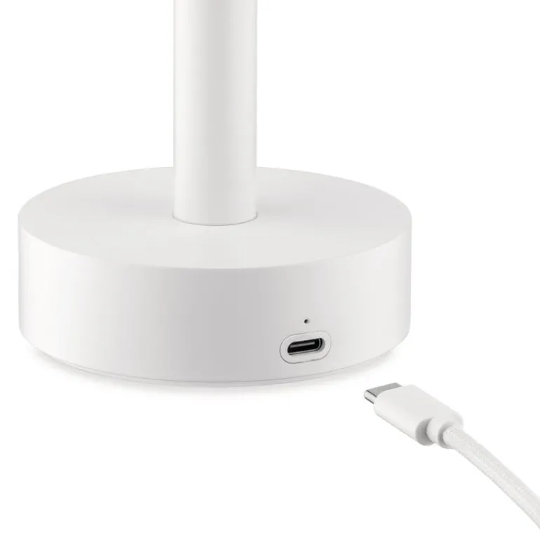 Alessi Tsumiki portable table lamp, white