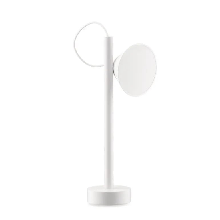 Alessi Tsumiki portable table lamp, white