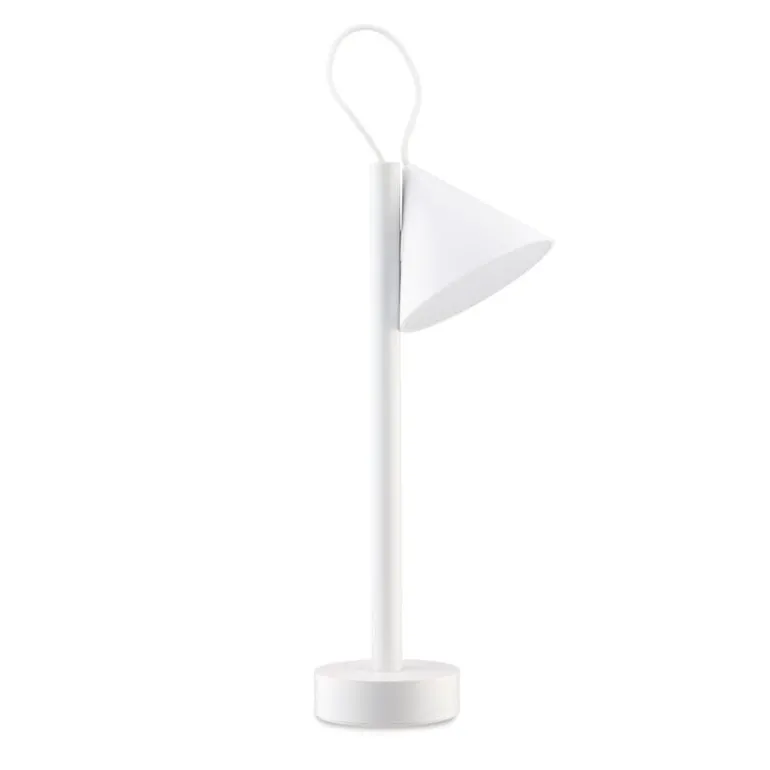 Alessi Tsumiki portable table lamp, white
