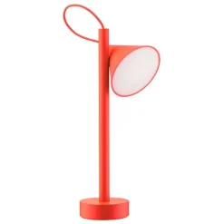 Alessi Tsumiki portable table lamp, red orange