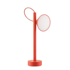 Alessi Tsumiki portable table lamp, red orange