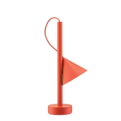 Alessi Tsumiki portable table lamp, red orange