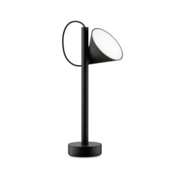 Alessi Tsumiki portable table lamp, black