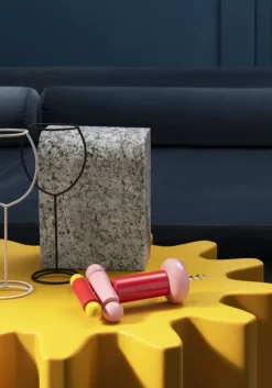 Alessi Twergi ES17 corkscrew, red - pink - yellow