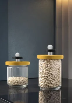 Alessi Twergi ES16 jar, 75 cl, yellow