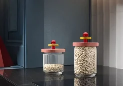 Alessi Twergi ES16 jar, 75 cl, pink