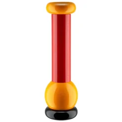 Alessi Twergi MP0210 grinder, black - red - yellow