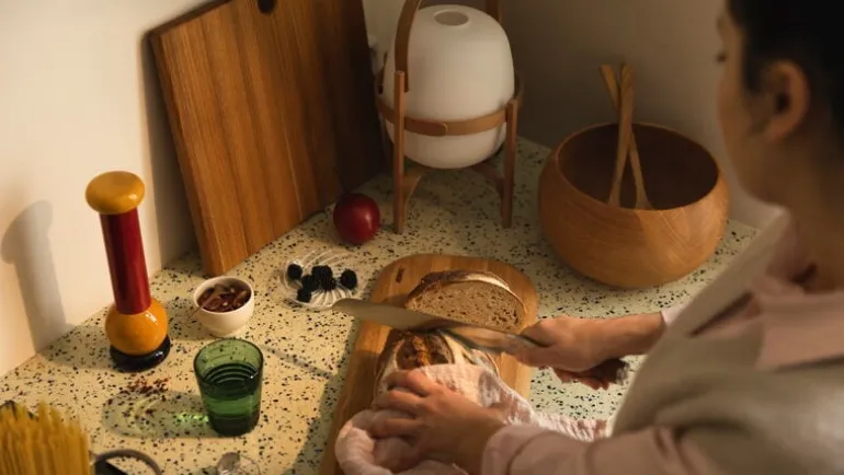 Alessi Twergi MP0210 grinder, black - red - yellow