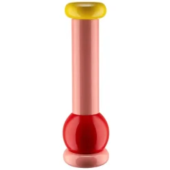 Alessi Twergi MP0210 grinder, red - pink - yellow