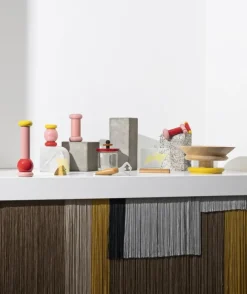 Alessi Twergi MP0210 grinder, red - pink - yellow