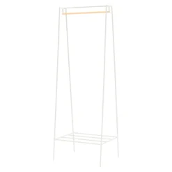 &New A clothes rail, paper white