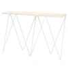 &New Giraffe console table, paper white