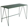 &New Study desk, linoleum, deep green