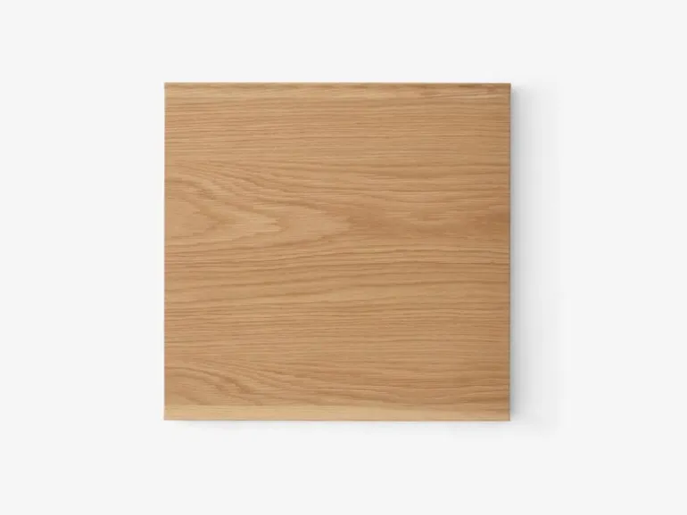 &Tradition Alima NDS1 trolley, matt black - lacquered oak