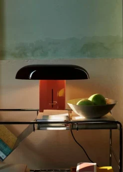 &Tradition Alima NDS1 trolley, chrome - lacquered oak