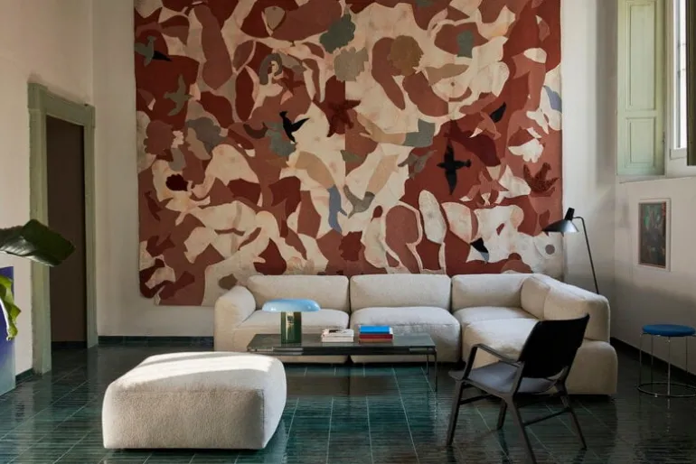 &Tradition AX HM11 lounge chair with armrest, dark stained oak