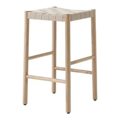 &Tradition Betty TK7 counter stool 66 cm, oak - natural webbing