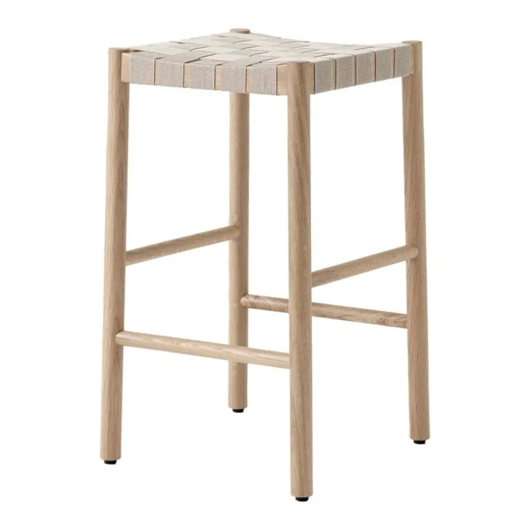 &Tradition Betty TK7 counter stool 66 cm, oak - natural webbing