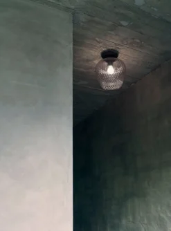 &Tradition Blown SW5 ceiling lamp, silver