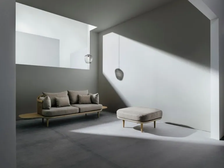 &Tradition Blown SW3 pendant, silver