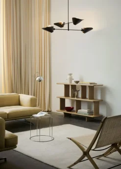 &Tradition Bonnet SC92 chandelier, black