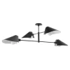 &Tradition Bonnet SC91 chandelier, black