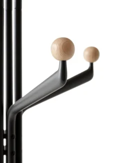 &Tradition Capture SC77 coat stand, graphite - oak