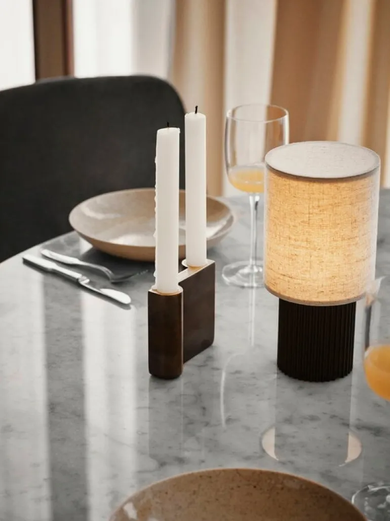 &Tradition Collect SC40 candleholder, bronzed brass