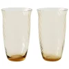 &Tradition Collect SC60 drinking glass, 16,5 cl, 2 pcs, amber