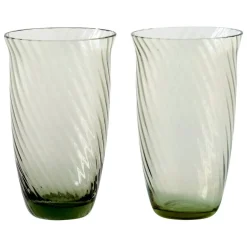 &Tradition Collect SC60 drinking glass, 16,5 cl, 2 pcs, moss