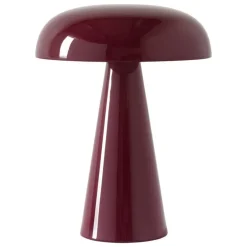 &Tradition Como SC53 portable table lamp, red brown