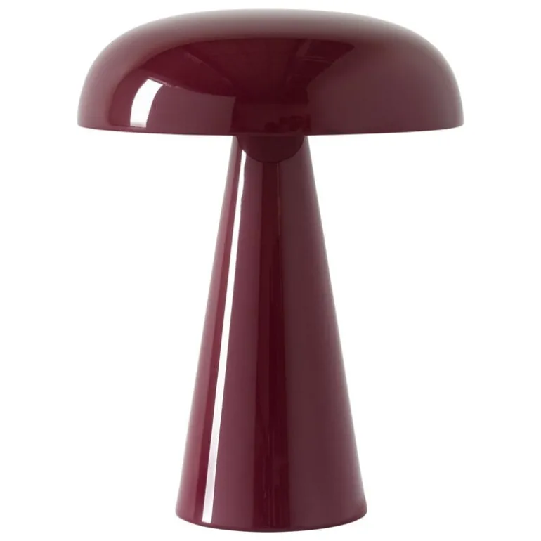 &Tradition Como SC53 portable table lamp, red brown