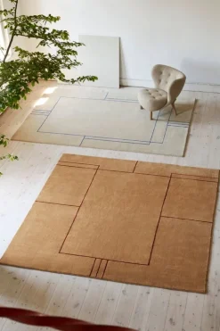 &Tradition Cruise AP11 rug, 240 x 240 cm, Bombay golden brown