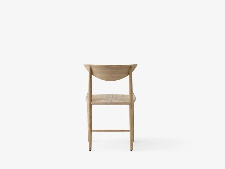 &Tradition Drawn HM3 chair, white oiled oak