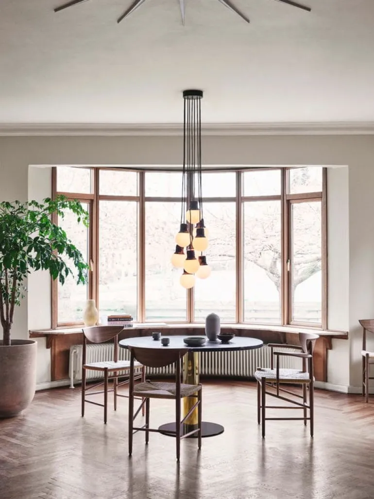 &Tradition Drawn HM4 chair, oiled walnut