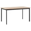 &Tradition Drip HW115 dining table, 143 x 83 cm, lacquered oak - black