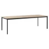 &Tradition Drip HW117 dining table, 253 x 103 cm, lacquered oak - black