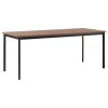 &Tradition Drip HW116 dining table, 193 x 83 cm, lacquered walnut - black