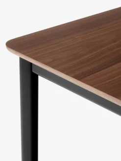 &Tradition Drip HW115 dining table, 143 x 83 cm, lacquered walnut - black