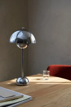 &Tradition Drop Leaf HM6 dining table, white oiled oak