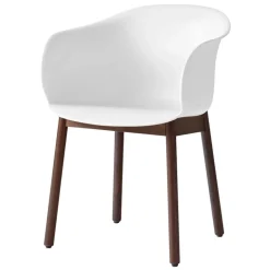 &Tradition Elefy JH30 chair, white - walnut