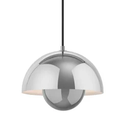 &Tradition Flowerpot VP1 pendant, chrome plated