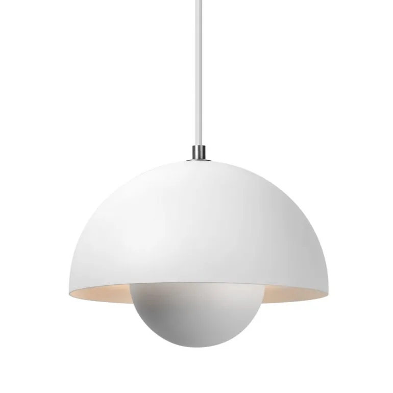 &Tradition Flowerpot VP1 pendant, matt white