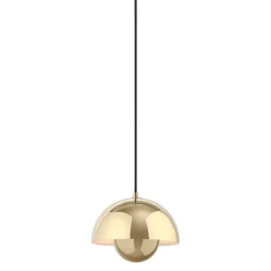 &Tradition Flowerpot VP1 pendant, brass plated
